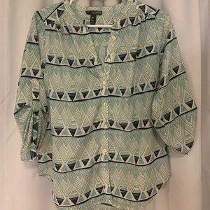 Green Tribal Top